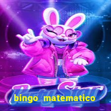 bingo matematico para ensino medio